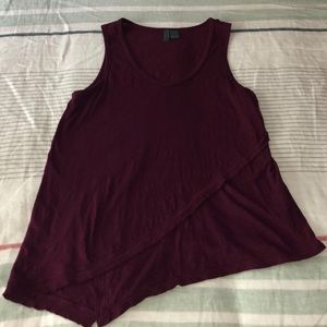 Knit tank by left of center sold at Anthropologie